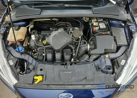 2016 Ford Focus Titanium from USA, damaged, VIN 1FADP3N21GL321553